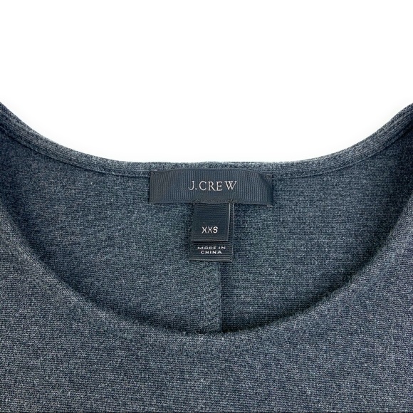 JCrew Peplum Asymmetrical Ruffle Hem Tee - Picture 2 of 6